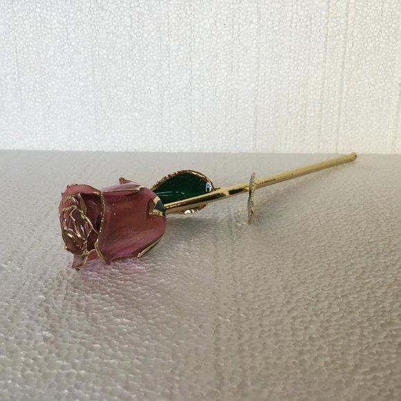 Eternal Love Rose Dipped in 24k Gold Foil V14 - Picture 5 of 9